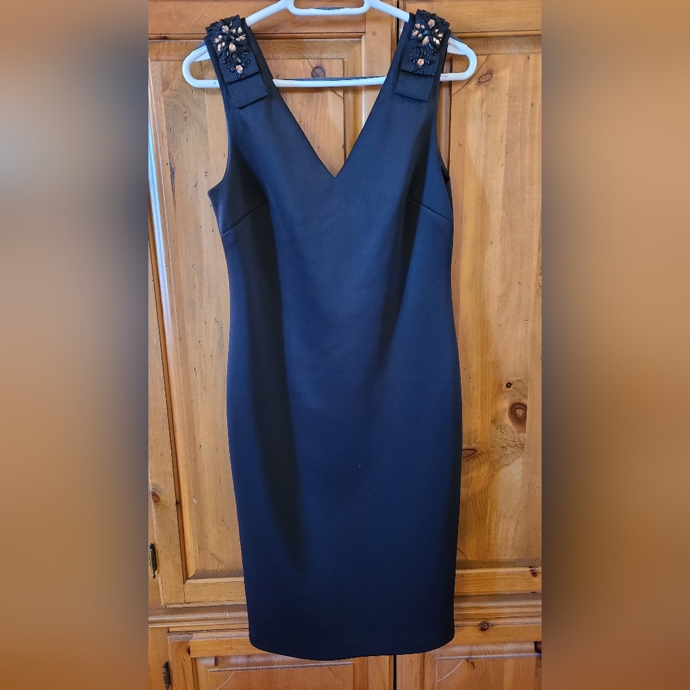 Ted Baker Black Elegant Mini Dress